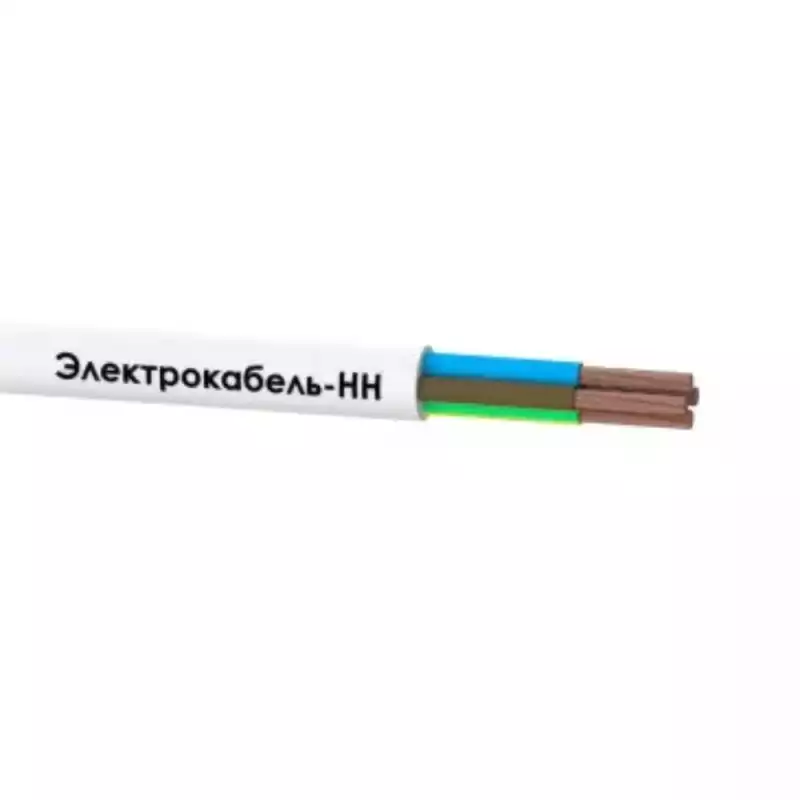 Провод ЭЛЕКТРОКАБЕЛЬ НН ПВС 4х0.75 380В Б (100) 000010126