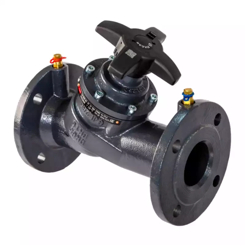 Клапан балансировочный ручной РИДАН MNF-R2 DN20, фланцевый, PN16, Tmax 130 C