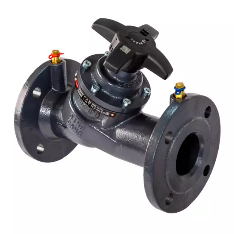 Клапан балансировочный ручной РИДАН MNF-R2 DN250, фланцевый, PN16, Tmax 130 C