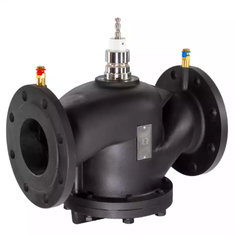 Клапан балансировочный комбинированный РИДАН AQF-R DN80 PN16, с ниппелями, фланцевый