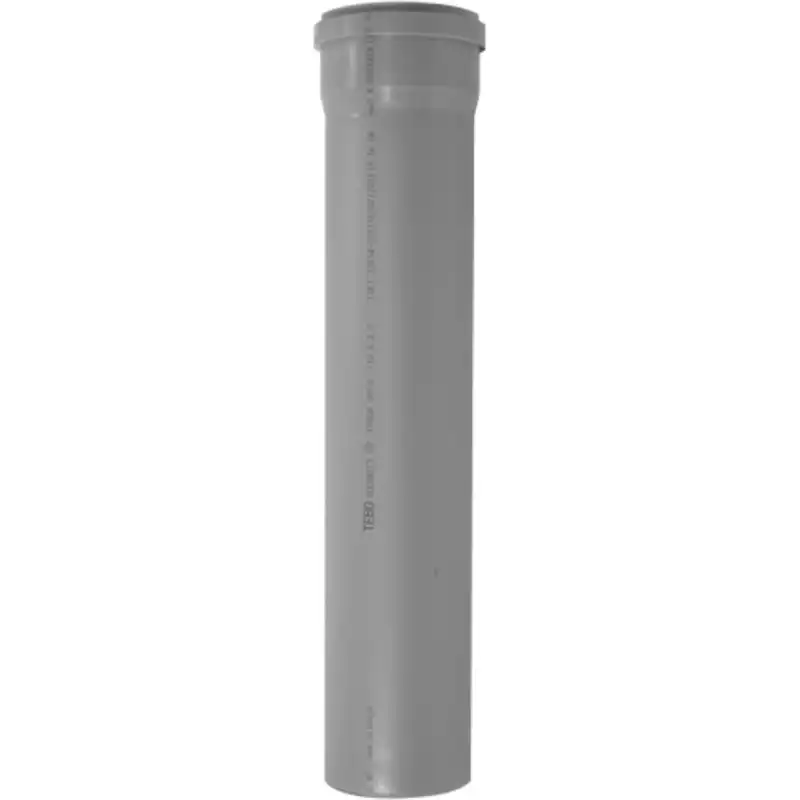 Труба TEBO канализационная 40x1500 для внут. канал. сер. арт. 013010114 (1/50)