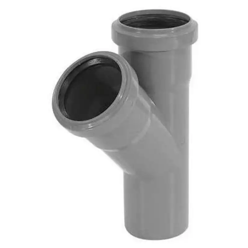 Тройник TEBO 110-110 45гр. для внут. канал., арт. 013020428 (25)