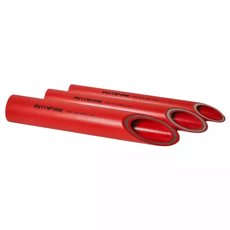 Труба PP-R AntiFire FR FireResistant SDR 9 D125 L3м Red