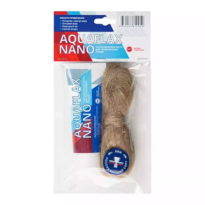 Паста для льна Aquaflax nano тюбик 30гр. + лён 15гр.