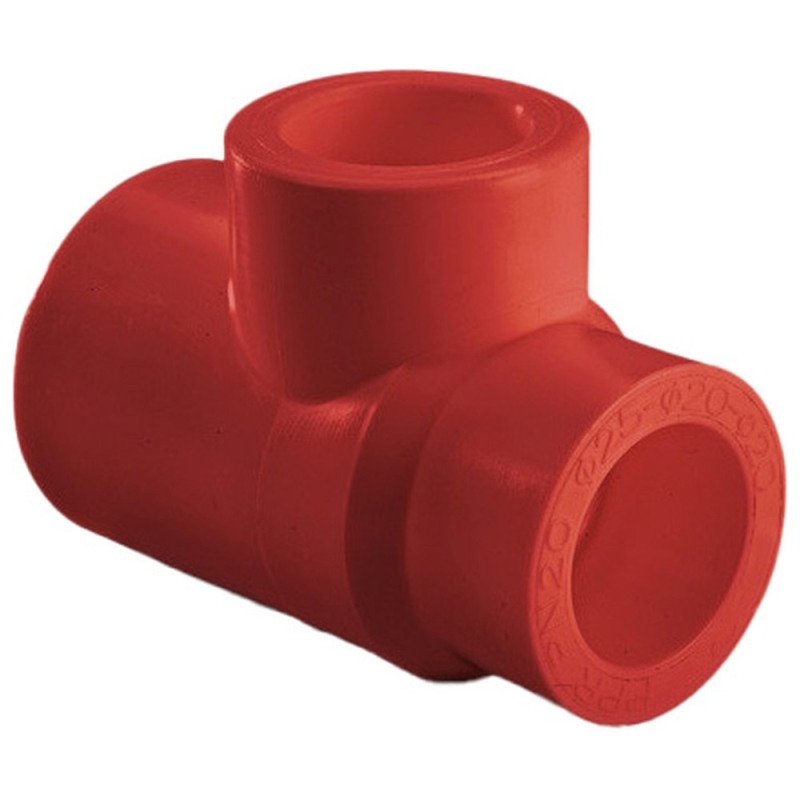 Тройник ПП AntiFire переходный D50х32х50 Red 051162
