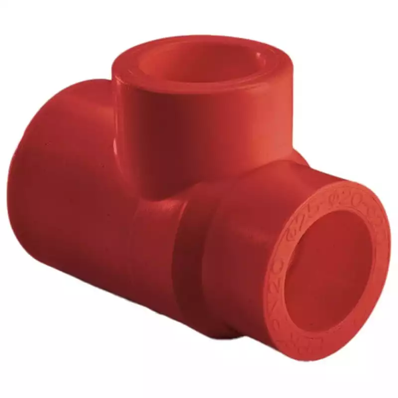 Тройник ПП AntiFire переходный D110х50х110 Red 051279