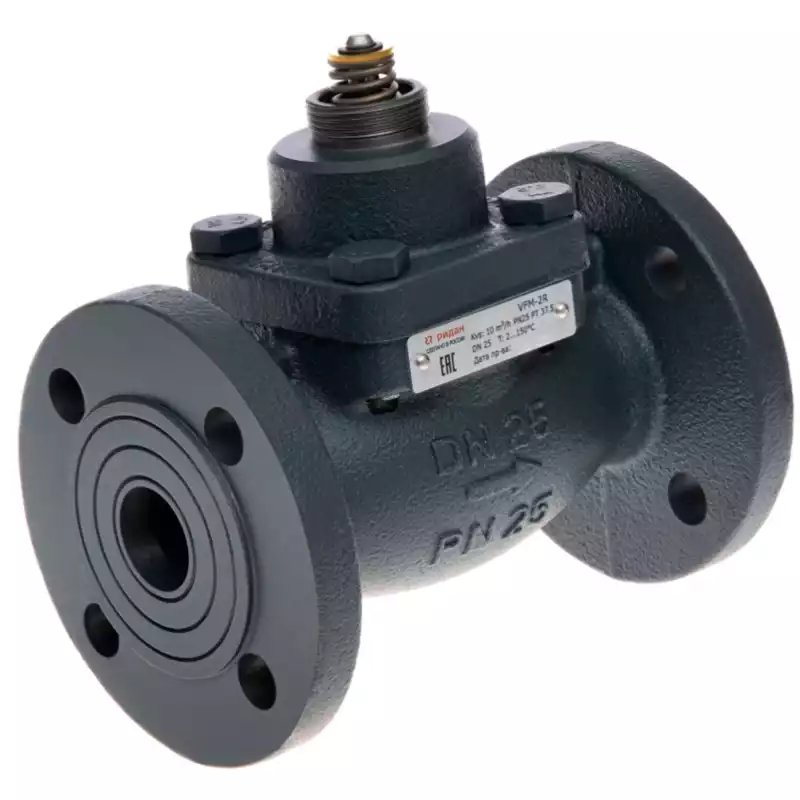 Клапан регулирующий РИДАН VFM-2R PN25 25/10