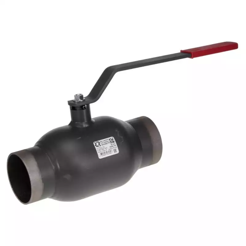 Кран шаровой РИДАН JiP-R Standard WW Ду125 Ру16 с рукояткой, стандартный проход