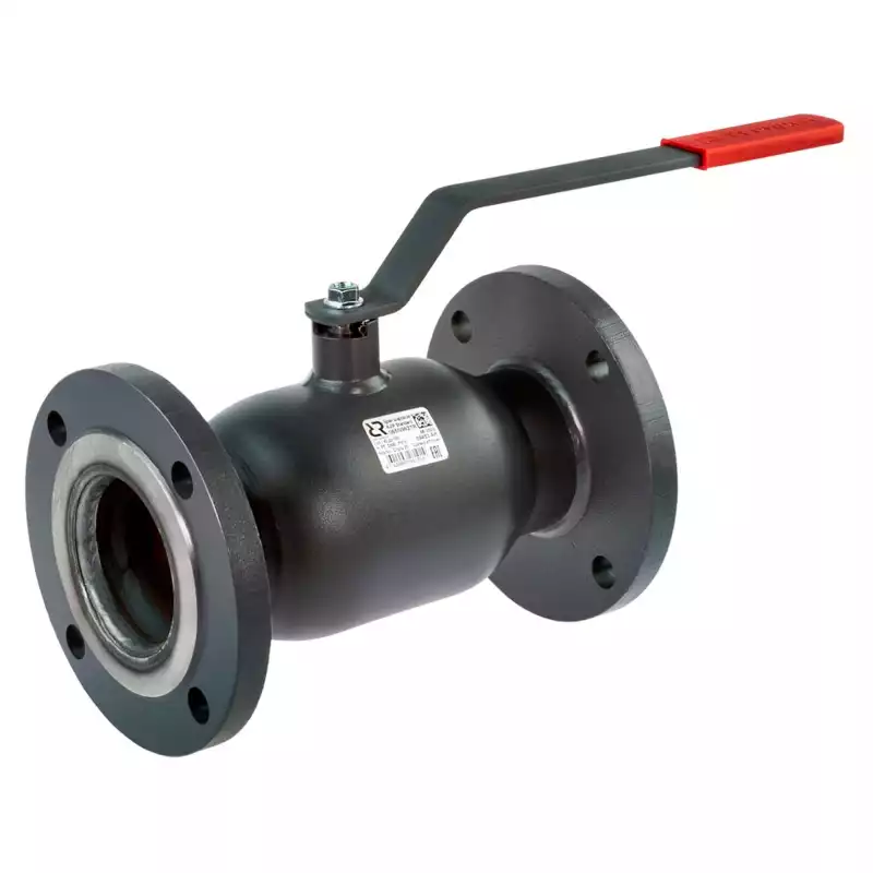 Кран шаровой РИДАН JiP-R Standard FF Ду80 Ру16 с рукояткой, стандартный проход