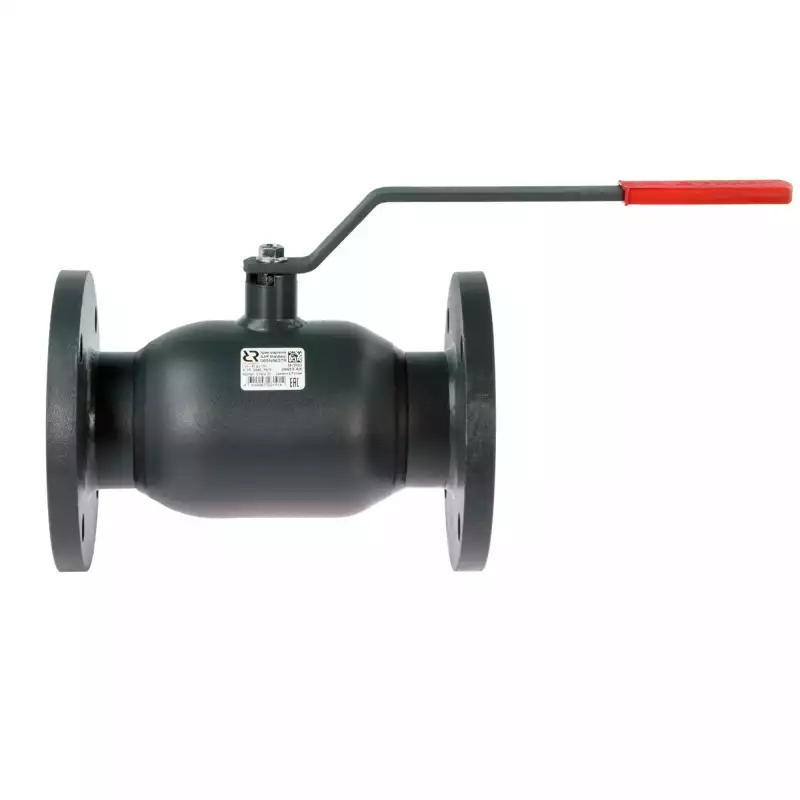 Кран шаровой РИДАН JiP-R Standard FF Ду100 Ру16 фланцевый, с рукояткой, стандартный проход