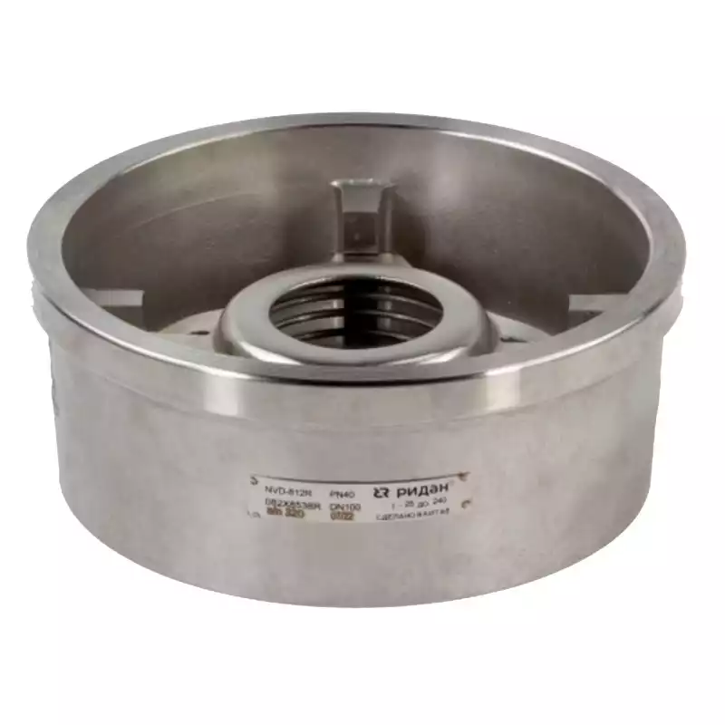 Клапан обратный межфланцевый РИДАН NVD-812R DN50 PN40, нерж