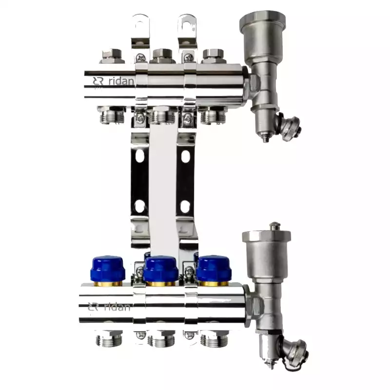 Комплект коллекторов РИДАН FHF-4R set коллектор+кроншт+торц.секц