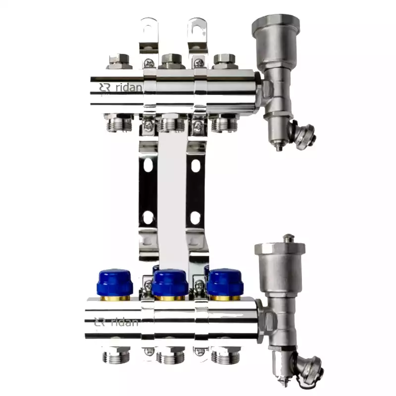 Комплект коллекторов РИДАН FHF-6R set коллектор+кроншт+торц.секц