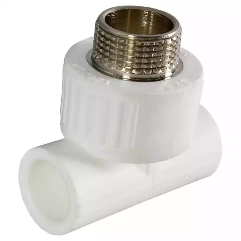 Тройник РОСТерм PPR комбинированный D20х3/4 х20 НР