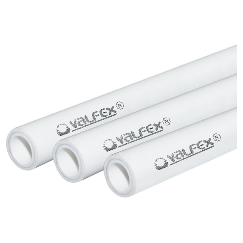 Труба VALFEX армированная ALUMINIUM, SDR 6 PN25, 50 х 8,3 мм, метр (4/24)