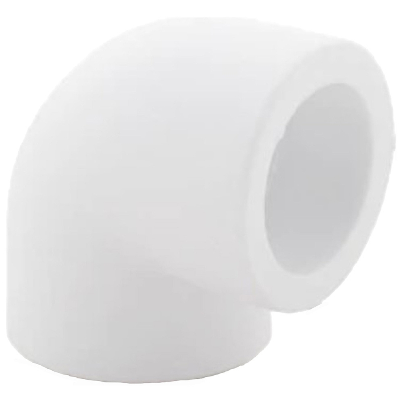 Угольник бел. PP-R D 25х90 PN 25, РТП (240/30)