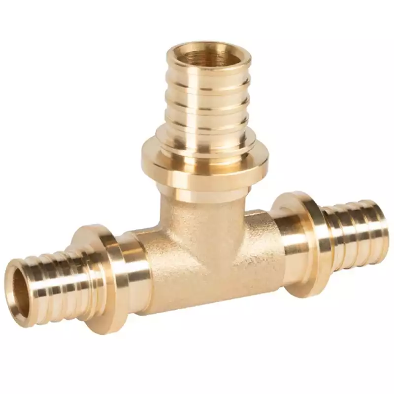 Тройник Royal Thermo ritable аксиальный переходной, латунь, 32-25-25
