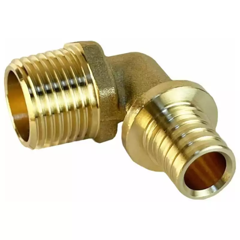 Угол Royal Thermo ritable аксиальный, латунь НР 25х3/4