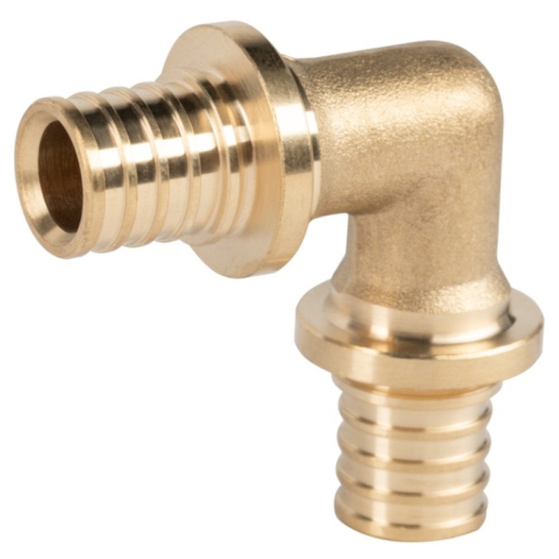 Угол Royal Thermo ritable аксиальный, латунь 90 гр.25