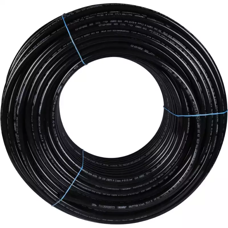 Труба отопительная REHAU RAUTITAN black 20х2,8, метр, (180)