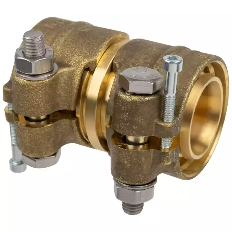 Соединитель зажимной Usystems для полимерных труб PN6 25x2,3-25x2,3
