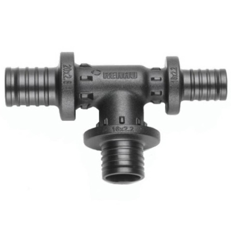 Тройник REHAU с уменьшенным боковым проходом 40-32-40 PX, PPSU