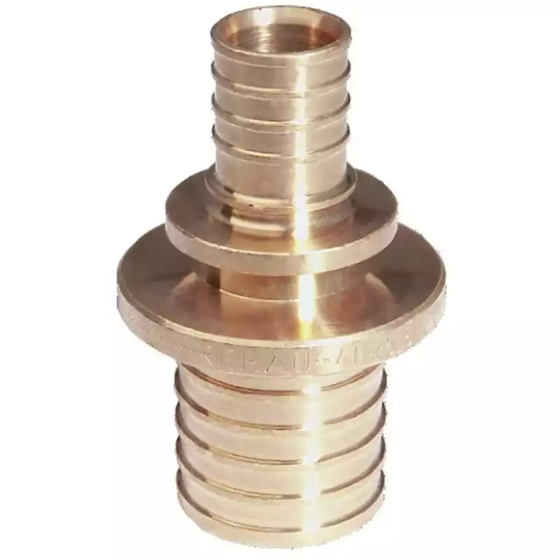 Муфта REHAU соединительная переходная 20-16 PLATINUM RX, бронза