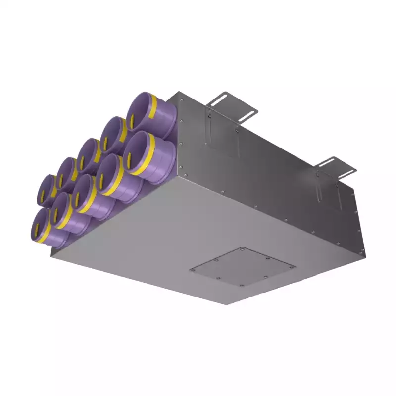 Коллектор PROVENT металлический на 10 выходов KV 160/75x10