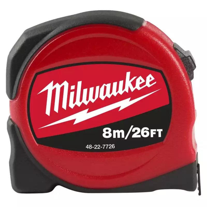 Рулетка Milwaukee SLIM 8м / ширна 25мм