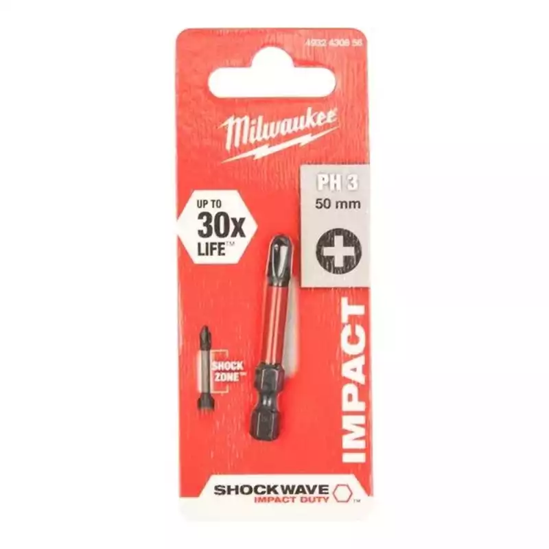 Насадка Milwaukee SHOCKWAVE PH3 50мм (1) 4932430858