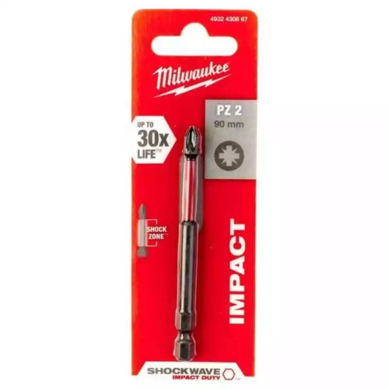 Насадка Milwaukee SHOCKWAVE PZ2 90мм (1) 4932430867