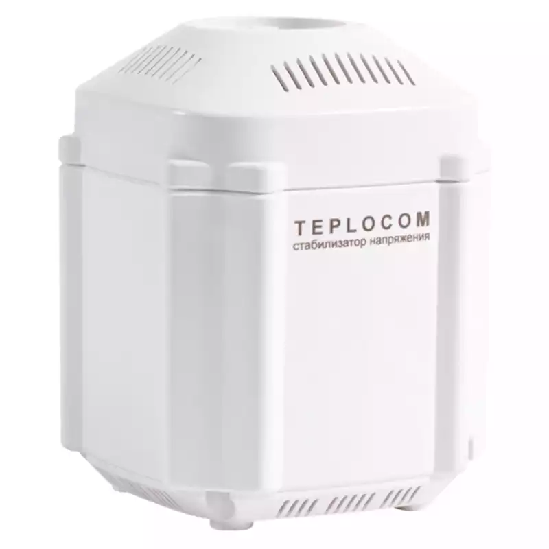 Стабилизатор сетевого напряжения Teplocom ST-222/500 (220ВА, Ubx/145-260 B)