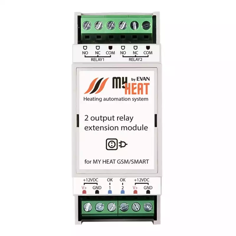 Блок реле MY HEAT RL2 на 2 выхода